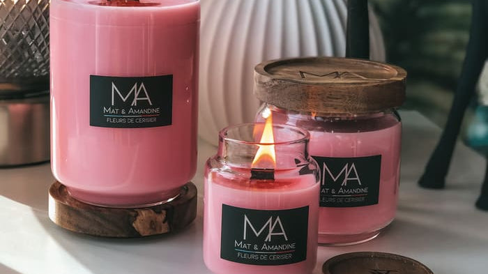 Conseils d'utilisation des bougies parfumées Mat Amandine
