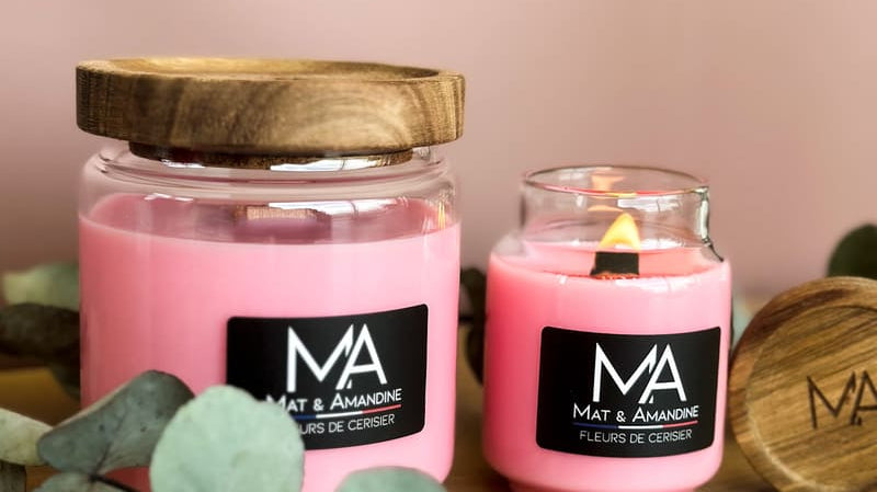 Nouveautés bougies parfumées Mat & Amandine !