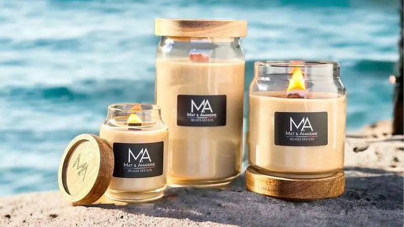 Comment sont fabriquées les bougies Mat & Amandine ?