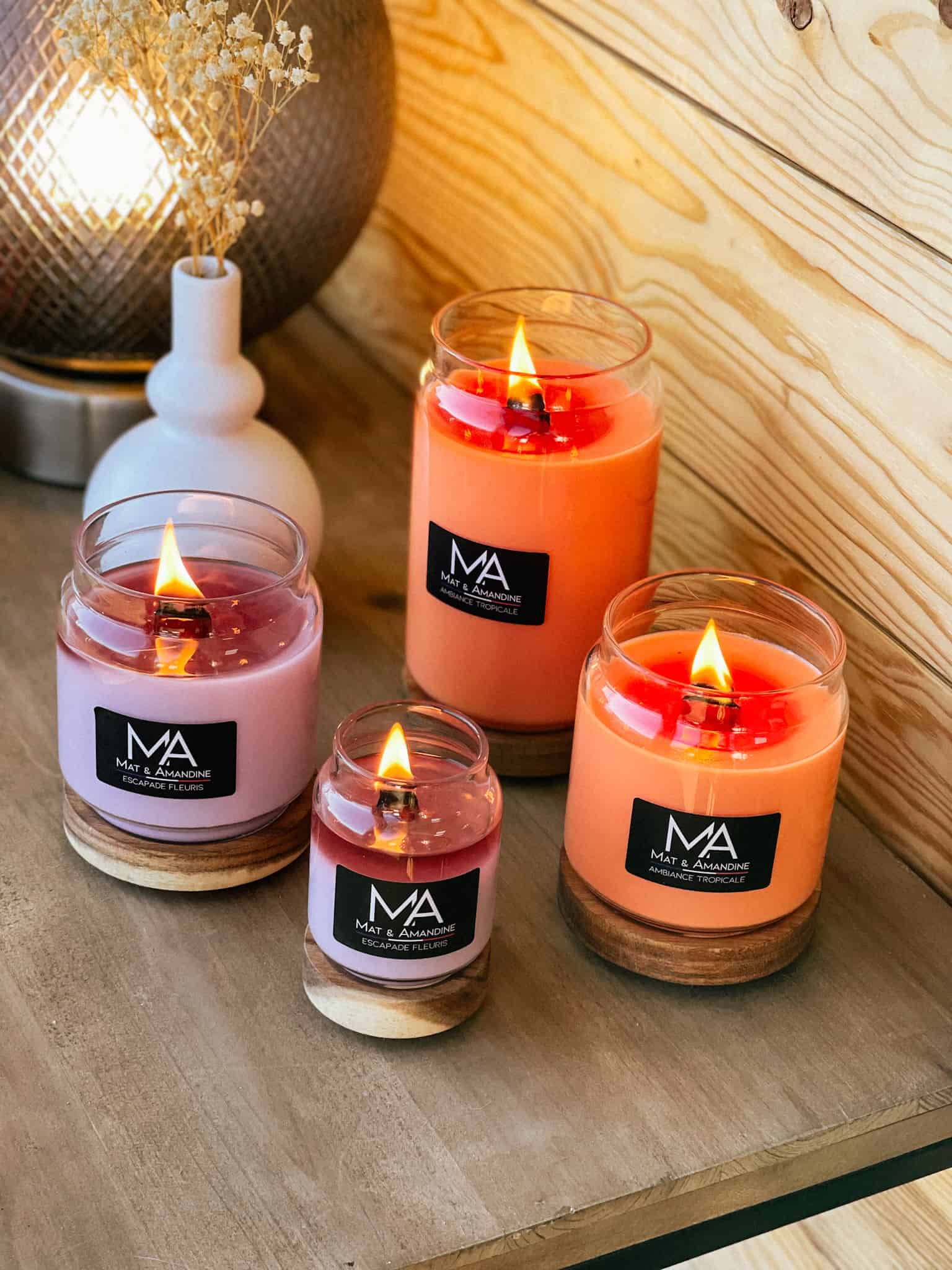 Les différentes familles de parfums chez Mat & Amandine
