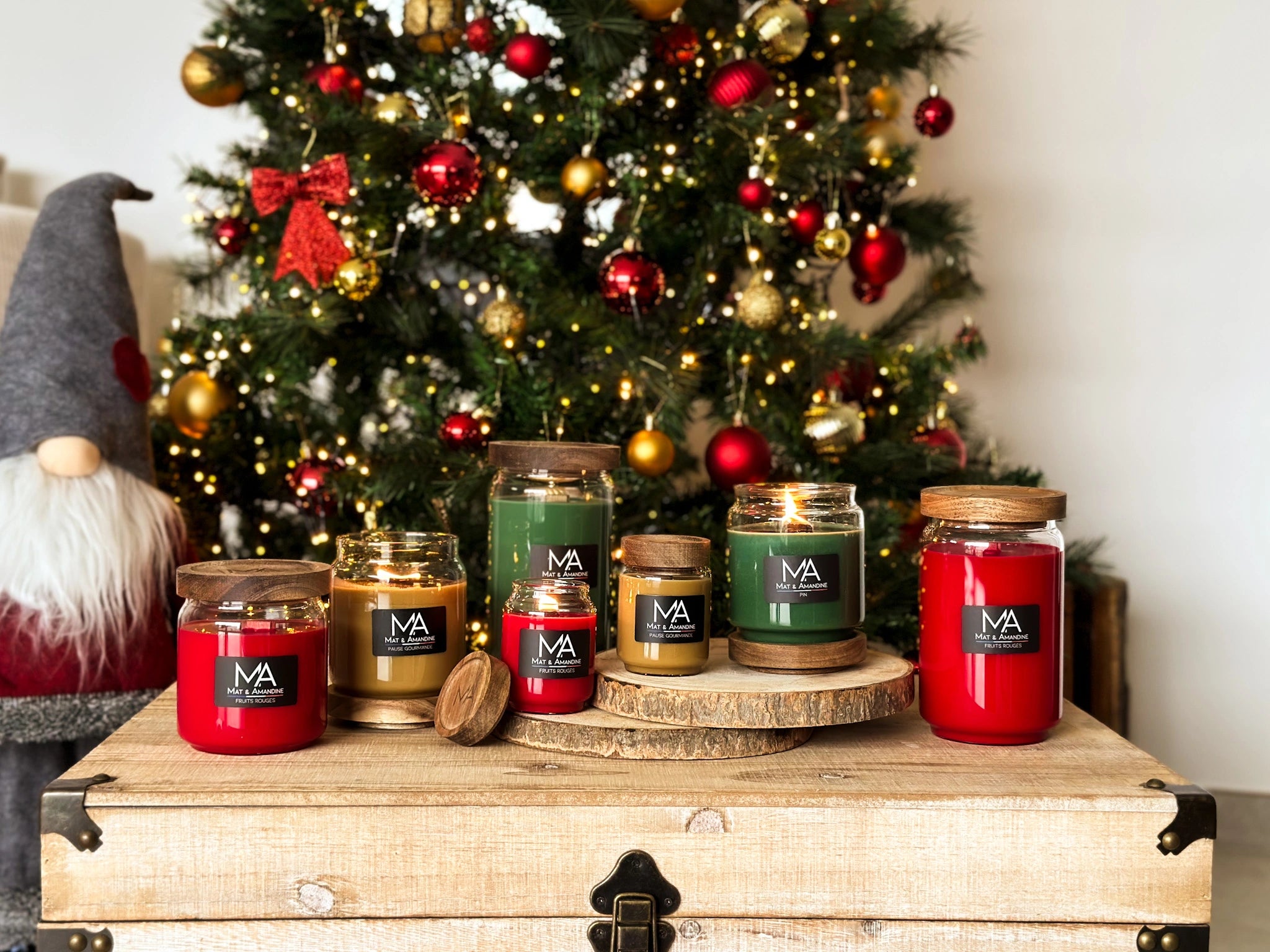 Comment avoir une odeur de bougie de Noël ?